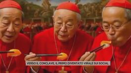 Verso il conclave, il primo diventato virale sui social thumbnail