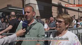 Da Piazza San Pietro, emozioni e aspettative dei fedeli su Papa Leone thumbnail