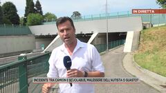 Incidente tra camion e scuolabus nel comasco, malessere dell'autista o guasto?