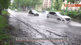 Milano, pioggia forte e disagi alla circolazione, sotto osservazione i fiumi thumbnail