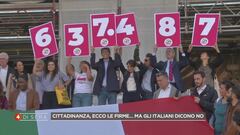 I numeri che promuovono o meno un dovuto referendum