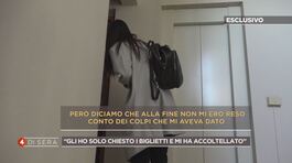 "Gli ho solo chiesto i biglietti e mi ha accoltellato" thumbnail