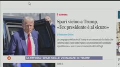 Ultim'ora: spari nelle vicinanze di Donald Trump