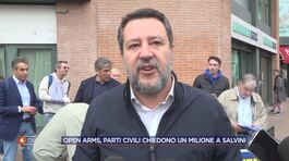 Open Arms, parti civili chiedono un milione a Salvini thumbnail