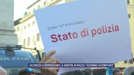 Sicurezza o repressione? La sinistra in piazza: "Governo autoritario" thumbnail