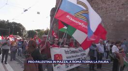 Pro-Palestina in piazza, a Roma torna la paura thumbnail