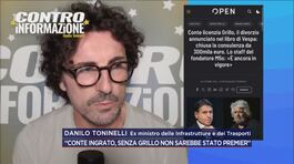 Danilo Toninelli: "Conte ingrato, senza Grillo non sarebbe stato premier" thumbnail