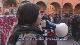 Piazze contro il governo: gesti e slogan violenti thumbnail