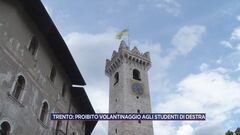 Trento: proibito volantinaggio agli studenti di destra