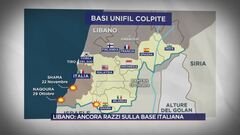 Libano: ancora razzi sulla base italiana