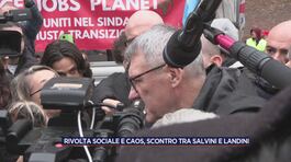 Rivolta sociale e caos: scontro tra Salvini e Landini thumbnail