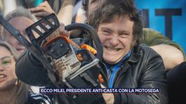 Ecco Milei, Presidente anti-casta con la motosega thumbnail