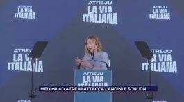 Giorgia Meloni ad Atreju attacca Landini e Schlein thumbnail