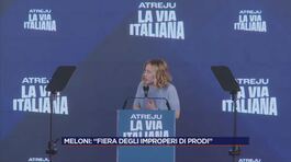 Giorgia Meloni: "Fiera degli improperi di Romano Prodi" thumbnail