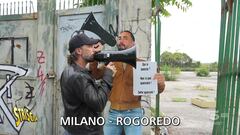 Cosa ci fa la sagoma di Brumotti nel boschetto della droga di Rogoredo?