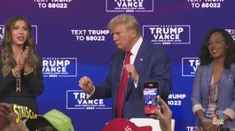 Donald Trump in "Ammala Harris" thumbnail
