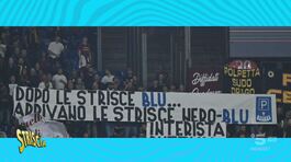 I gingilli di Bastoni, gli striscioni e le strisce nero-blu thumbnail