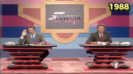 Striscia la notizia compie 36 anni! Ecco tutte le 61 coppie di conduttori della sua storia dal 1988 thumbnail