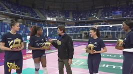 Domani sera a Striscia: Tapiro d'oro "medagliato" alle azzurre oro del volley Paola Egonu, Myriam Sylla, Alessia Orro e Anna Danesi. thumbnail