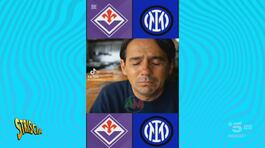 Striscioni: Conte è bianco e nero, mentre l'Inter prende tre pere dalla Fiorentina thumbnail