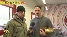 Tapiro d'oro a Zlatan Ibrahimovic dopo l'eliminazione del Milan dalla Champions League thumbnail