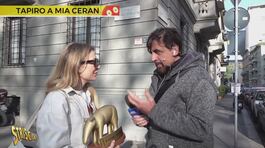 Oggi Tapiro d'oro a Mia Ceran dopo che Tv Talk, trasmissione che analizza proprio i programmi tv, non ha mai trattato l'inchiesta di Striscia su Affari Tuoi thumbnail