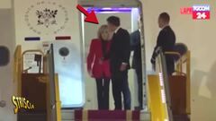 Brigitte Macron, la Rocky dell'Eliseo: è stata lei a tirare un "destro" al presidente?