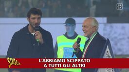 Striscioni di Militello: per De Martino lo scudetto è scippato, cioè "alla napoletana". Ma che dice? thumbnail