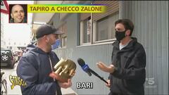 Checco Zalone e il David di Donatello per la canzone "Immigrato": storia di un irresistibile Tapiro Checco Zalone e il David di Donatello per la canzone "Immigrato": storia di un irresistibile Tapiro