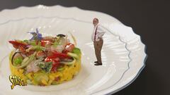"Capolavori del mondo in cucina": l'"Insalata di Riso Portofino" di Mattia Pecis "Capolavori del mondo in cucina": l'"Insalata di Riso Portofino" di Mattia Pecis