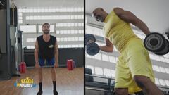 L'allenamento di Stefano Corti e Amaurys Pérez