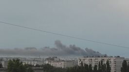 Droni e missili sull'Ucraina, colpita Kiev, fiamme a Leopoli thumbnail
