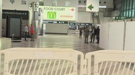 A Malpensa appicca il fuoco al check in e prende a martellate i desk thumbnail