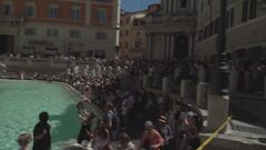Le vedette, ruoli e piantoni, furti e borseggi a Fontana di Trevi