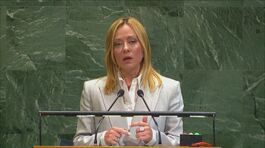 Meloni all'Onu: "Israele ha superato i limiti a Gaza" thumbnail