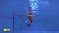 Le rotazioni acquatiche di Kristina Makushenko