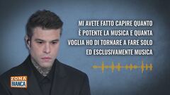 Il messaggio di Fedez ai fan