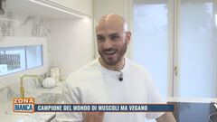 Campione del mondo di muscoli, ma vegano