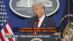 Trump: "I media contro di me sono illegali"