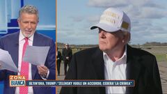 Ultim'ora, Trump: "Zelensky vuole un accordo, cederà la Crimea"