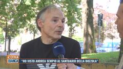 Garlasco, il testimone: "Ho visto Andrea Sempio al Santuario della Bozzola"