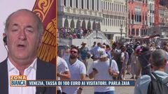 Tassa di 100 euro ai visitatori a Venezia: parla Luca Zaia