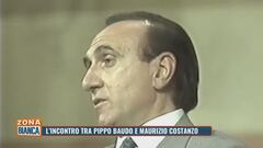 L'incontro tra Pippo Baudo e Maurizio Costanzo