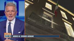 Addio a Giorgio Armani: in diretta dal quartier generale di Armani a Milano