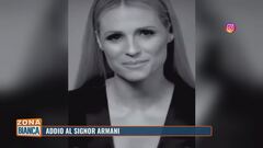 Addio a Giorgio Armani: il ricordo di Michelle Hunziker