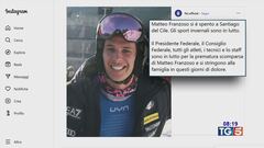 È morto lo sciatore Matteo Franzoso