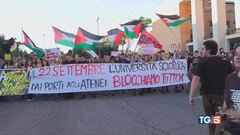ProPal in piazza, scontri e violenze