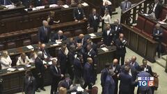 Giustizia, terzo ok ed è bagarre in aula