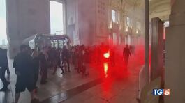 Scontri al corteo Pro Pal, 5 arresti thumbnail