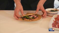 Crescia di polenta marchigiana